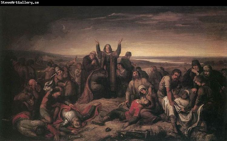 Soma Orlai Petrich Ms. Perenyi Gathering the Dead after the Battle at Mohacs